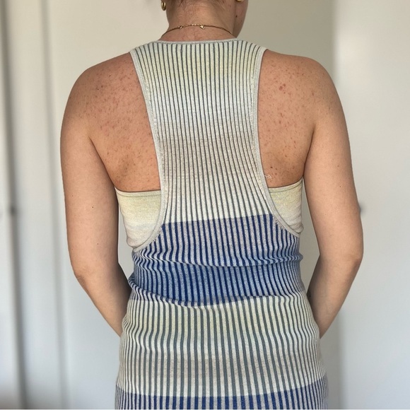 Jonathan Simkhai Colleen cutout space-dyed ribbed cotton midi dress - Size XS - Picture 8 of 17